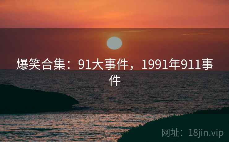 爆笑合集：91大事件，1991年911事件