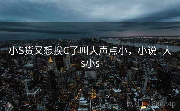 小S货又想挨C了叫大声点小，小说_大s小s